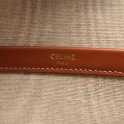 Celine Large Cabas Thais Tote Bag Canvas Beige Ivory Black