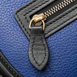 Celine Multicolor Nano Leather Luggage Tote