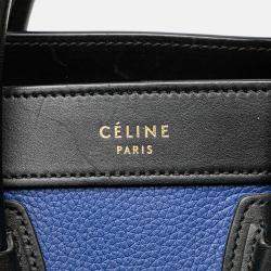 Celine Multicolor Nano Leather Luggage Tote