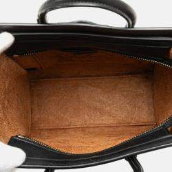 Celine Multicolor Nano Leather Luggage Tote