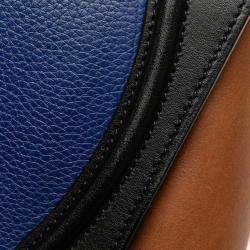 Celine Multicolor Nano Leather Luggage Tote