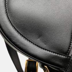 Pre Owned Celine Black Small Calfskin Besace 16 Crossbody