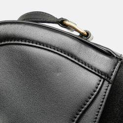 Pre Owned Celine Black Small Calfskin Besace 16 Crossbody