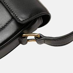 Pre Owned Celine Black Small Calfskin Besace 16 Crossbody