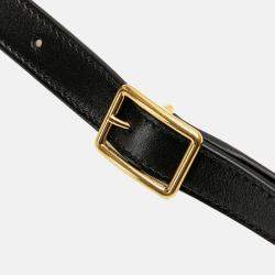 Pre Owned Celine Black Small Calfskin Besace 16 Crossbody