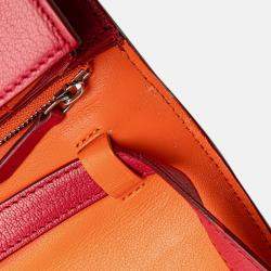 Celine Red Medium Calfskin Classic Box