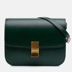 Celine Black Medium Calfskin Classic Box