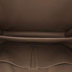 Celine Beige Medium Calfskin Classic Box  Shoulder Bag