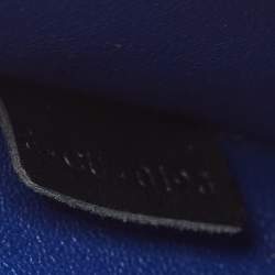 Pre Owned Celine Tricolor Leather and Suede Medium Trapeze Top Handle Bag