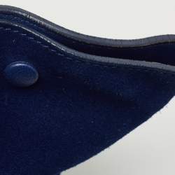 Pre Owned Celine Tricolor Leather and Suede Medium Trapeze Top Handle Bag