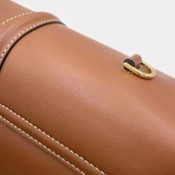 Pre Owned Celine Teen Soft 16 Tan Leather Shoulder Bag