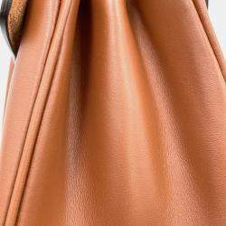 Celine Teen Soft 16 (Season) Shoulder Tan Calf Leather