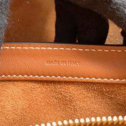 Celine Teen Soft 16 (Season) Shoulder Tan Calf Leather