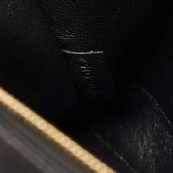 Celine Blue/Black Python and Leather Medium Trapeze Bag