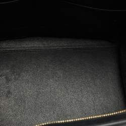 Celine Tri Color Leather and Canvas Medium Trapeze Bag