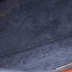 Pre Owned Celine Brown Leather Mini Belt Top Handle Bag