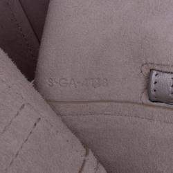 Pre Owned Celine Grey Nano Laminated Calfskin Belt Bag