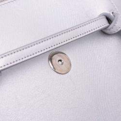 Pre Owned Celine Grey Nano Laminated Calfskin Belt Bag