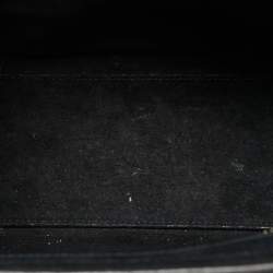 Pre Owned Celine Black Leather Nano Luggage Tote
