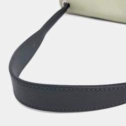 Pre Owned Celine Black White Leather All Soft Bag