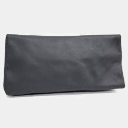 Pre Owned Celine Black White Leather All Soft Bag