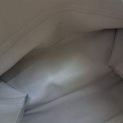 Pre Owned Celine Black White Leather All Soft Bag