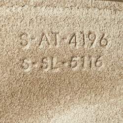 Pre Owned حقيبة سيليين ميكرو بحزام جلدية باللون البيج