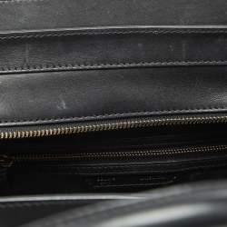 Pre Owned Celine Tricolor Calf Hair and Leather Mini Luggage Tote