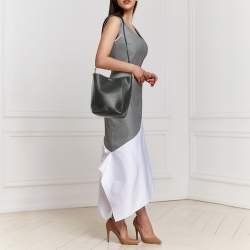 Pre Owned Celine Black Leather Small Sangle Bucket Bag