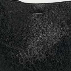 Pre Owned Celine Black Leather Small Sangle Bucket Bag