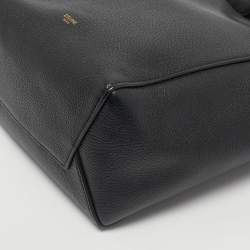 Pre Owned Celine Black Leather Small Sangle Bucket Bag