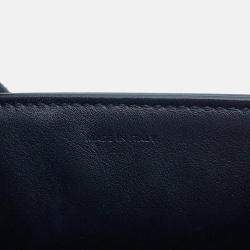 Pre Owned Celine 16 Mini Black Leather Handbag