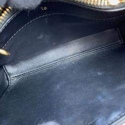 Pre Owned Celine 16 Mini Black Leather Handbag