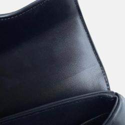 Pre Owned Celine 16 Mini Black Leather Handbag
