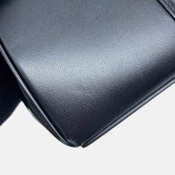 Pre Owned Celine 16 Mini Black Leather Handbag