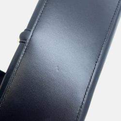 Pre Owned Celine 16 Mini Black Leather Handbag