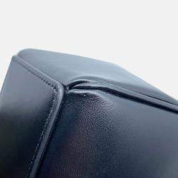 Pre Owned Celine 16 Mini Black Leather Handbag