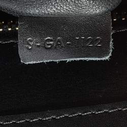 Pre Owned Celine Black Python Mini Luggage Tote