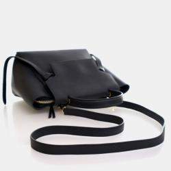 Pre Owned Celine Belt Micro Black Calfskin Handbag