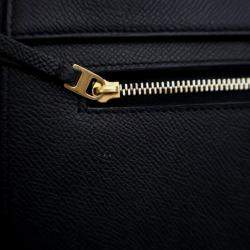 Pre Owned Celine Belt Micro Black Calfskin Handbag