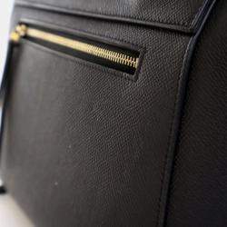 Pre Owned Celine Belt Micro Black Calfskin Handbag