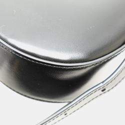 Pre Owned Celine Black Medium Shiny Calfskin Tilly Shoulder Bag