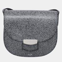 Pre Owned Celine Small Trotteur Crossbody Bag