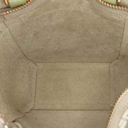 Pre Owned Celine Green Pico Grained Calfskin Belt Bag