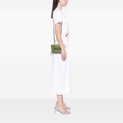 Pre Owned Celine Green Pico Grained Calfskin Belt Bag