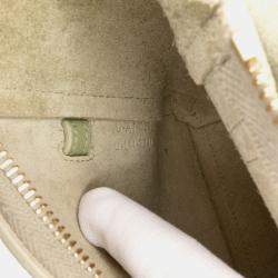 Pre Owned Celine Green Pico Grained Calfskin Belt Bag