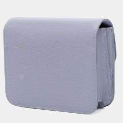 Pre Owned Celine Purple Teen Calfskin Classic Box