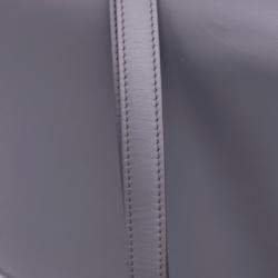 Pre Owned Celine Purple Medium Calfskin Classic Box