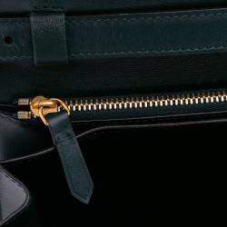 Pre Owned Celine Green Medium Calfskin Classic Box