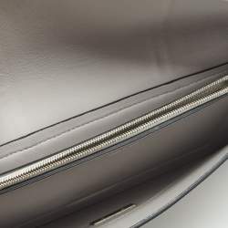 Pre Owned حقيبة كلتش سيلين دايموند من جلد وجلد ثعبان كوبرا ثلاثي الألوان